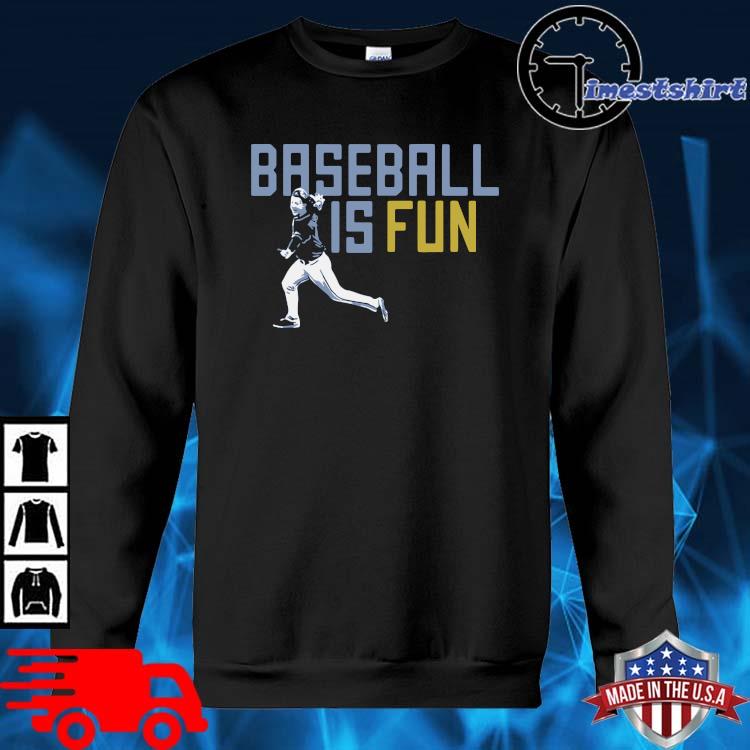 Official Brett Phillips Baseball Is Fun Shirt, hoodie, sweater