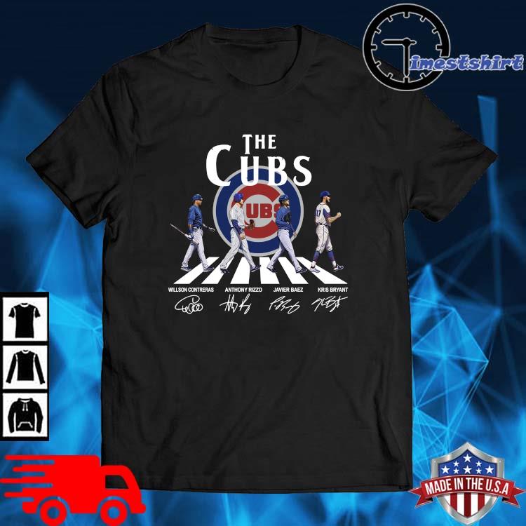 Chicago Cubs The Cubs Abbey Road signatures shirt, hoodie, sweater,  longsleeve t-shirt