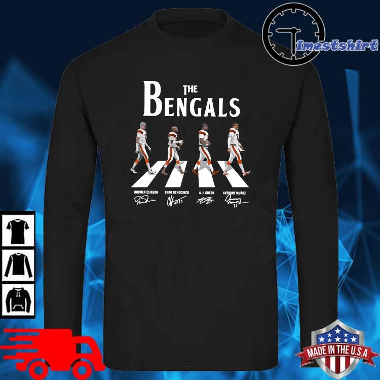 Cincinnati Bengals The Bengals Abbey Road signatures t-shirt