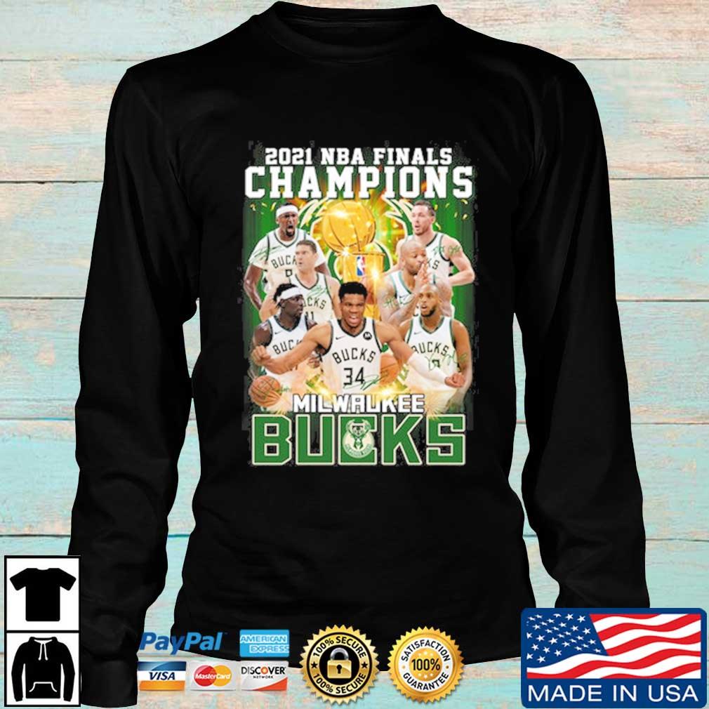 Milwaukee Bucks' 2021 Championship Rings NBA shirt, hoodie, sweater, long  sleeve and tank top