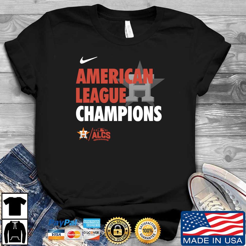 Houston Astros American League Champions 2021 T-Shirt Navy 2XL