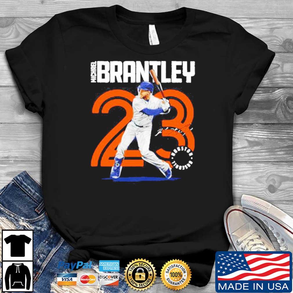 Michael Brantley 23 Inline Houston Astros Signature Shirt - Kingteeshop