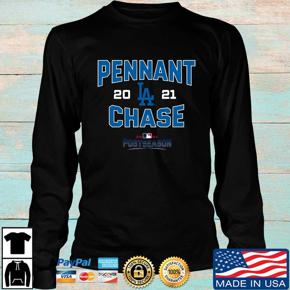 Official Los Angeles Dodgers Pennant Chase 2021 Postseason Shirt