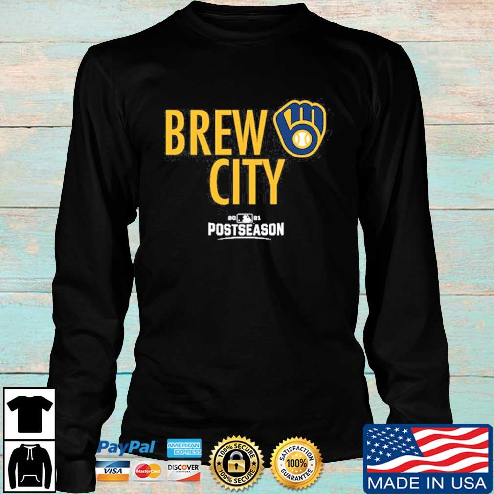 Milwaukee Brewers Brew City 2021 Postseason Shirt, hoodie, sweater, long  sleeve and tank top