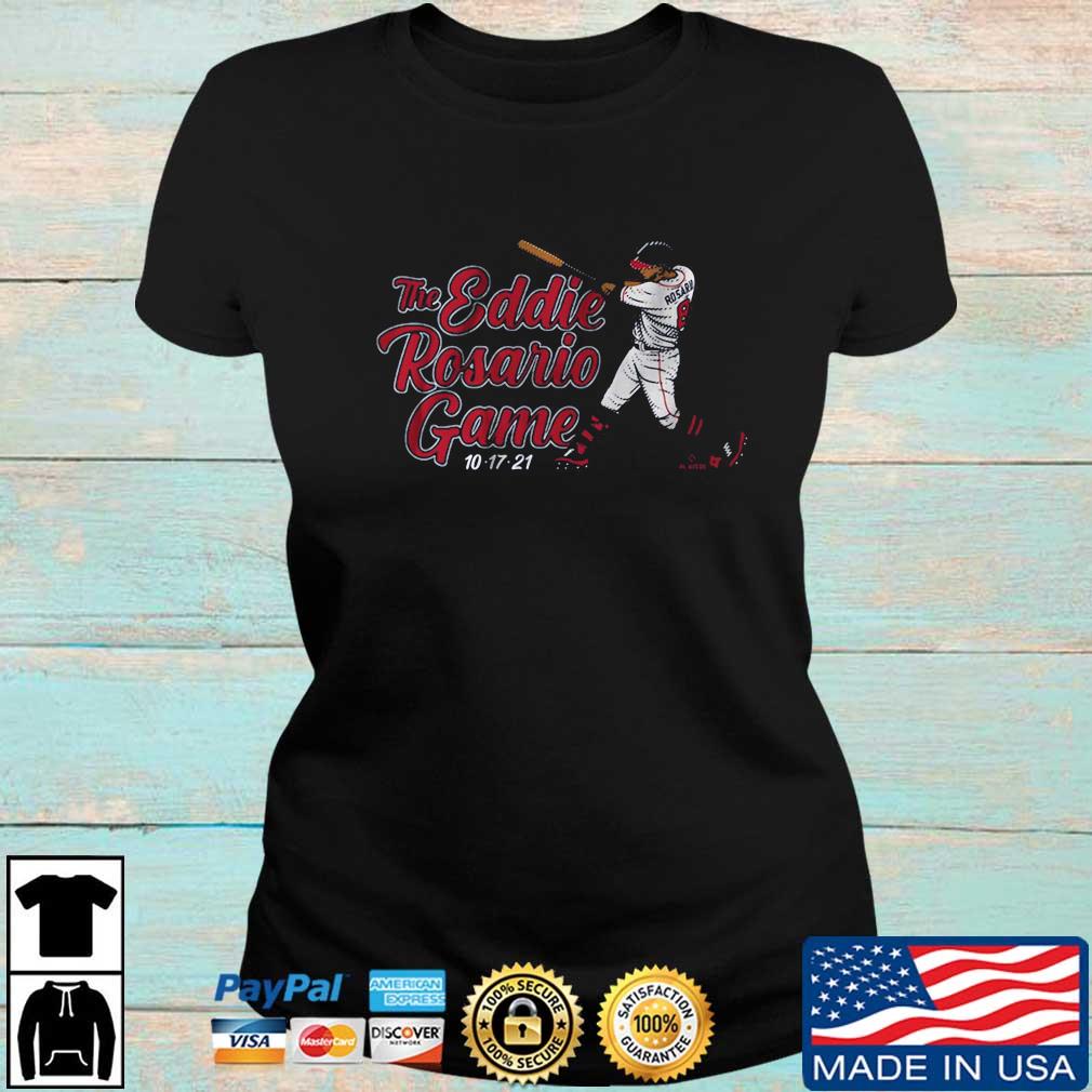 The Eddie Rosario Game Atlanta Braves Shirt, hoodie, sweater, long