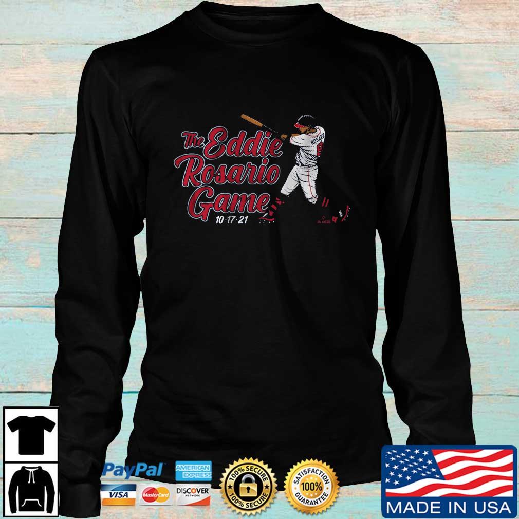 The Eddie Rosario Game Atlanta Braves Shirt, hoodie, sweater, long