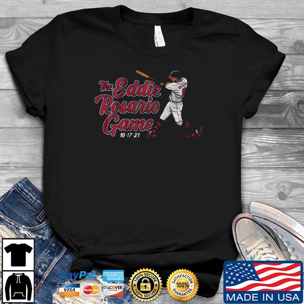 The Eddie Rosario Game Atlanta Braves Shirt, hoodie, sweater, long