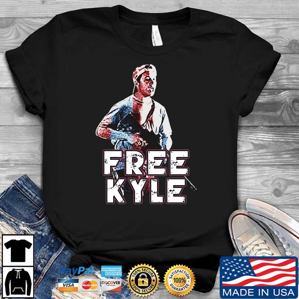 Free Kyle Rittenhouse with gun 2021 shirt