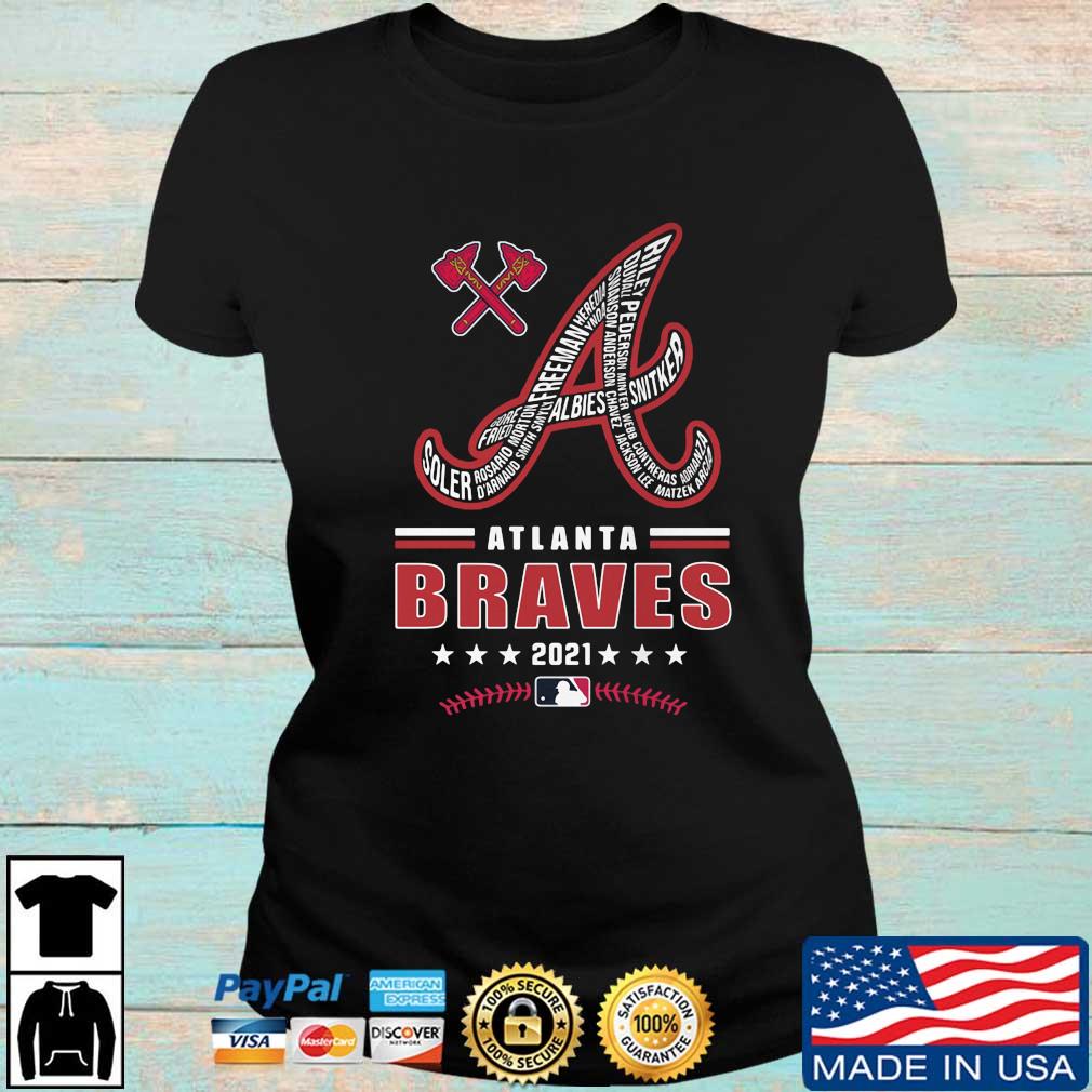 Atlanta Braves Team Baseball MLB 2021 World Series Champions Shirt,Sweater,  Hoodie, And Long Sleeved, Ladies, Tank Top