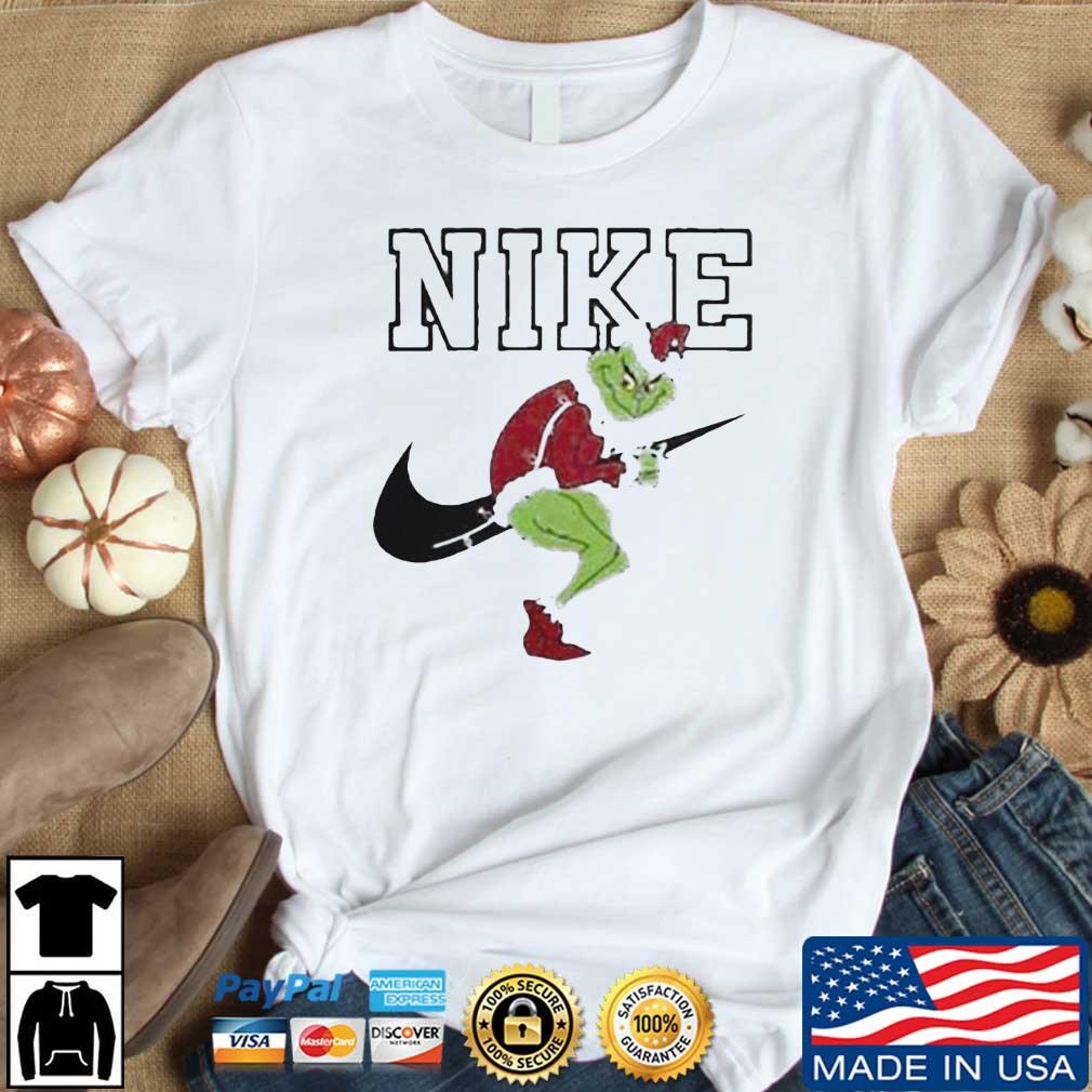 Santa Grinch Nike Christmas Sweater