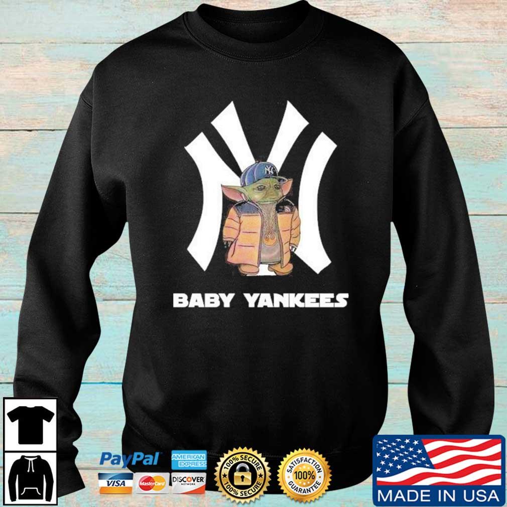 Baby Yoda New York Yankees logo shirt, hoodie, sweater, long sleeve and  tank top