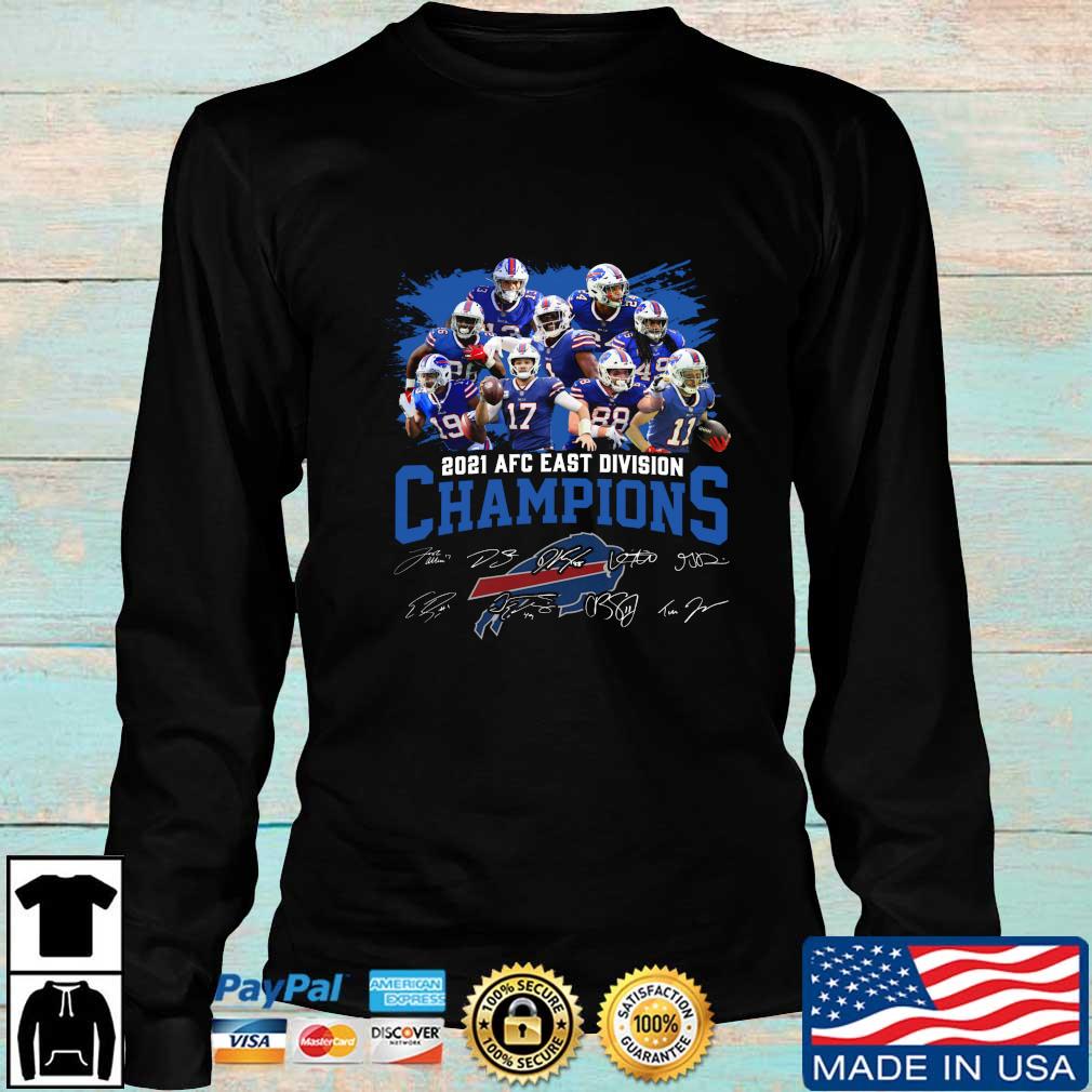 Buffalo Bills 2021 AFC East Division Champions shirt, hoodie, sweater, long  sleeve and tank top