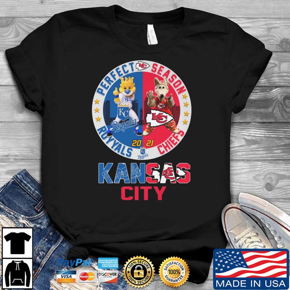 Kansas City Sports 2021 Kansas City Royals and Kansas City Chiefs perfect  season shirt, hoodie, sweater, long sleeve and tank top