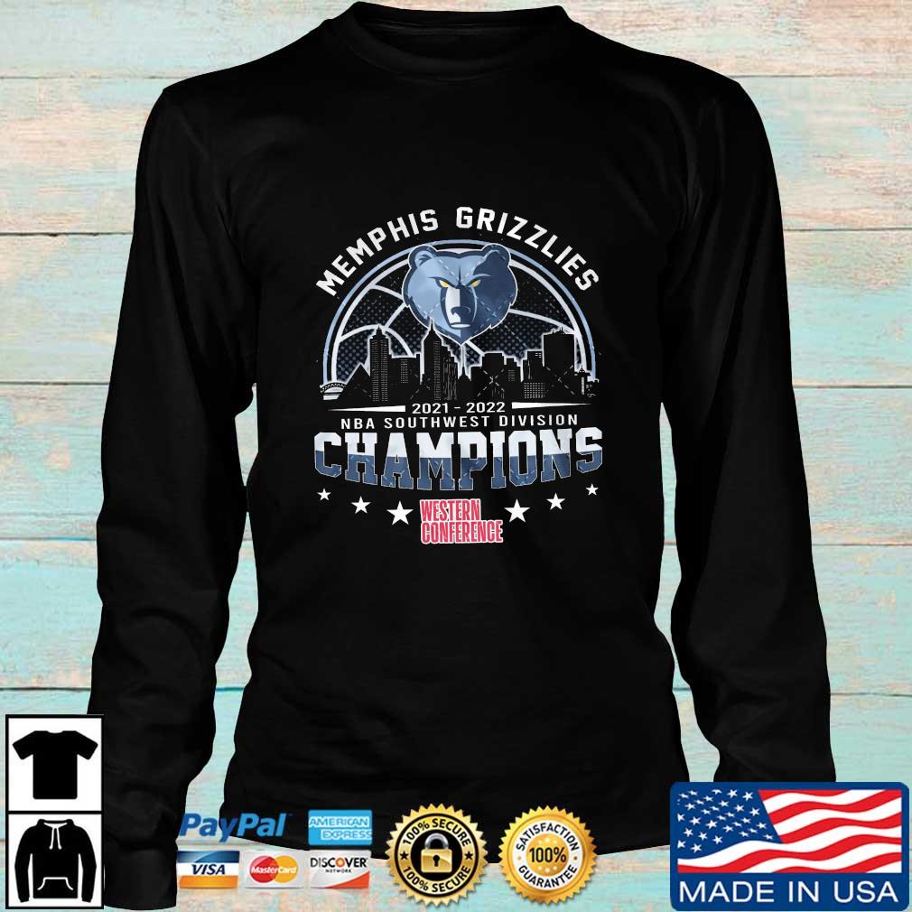 Memphis Grizzlies 2021 2022 Nba Southwest Division Champions Western  Conference Shirt, hoodie, sweater, long sleeve and tank top