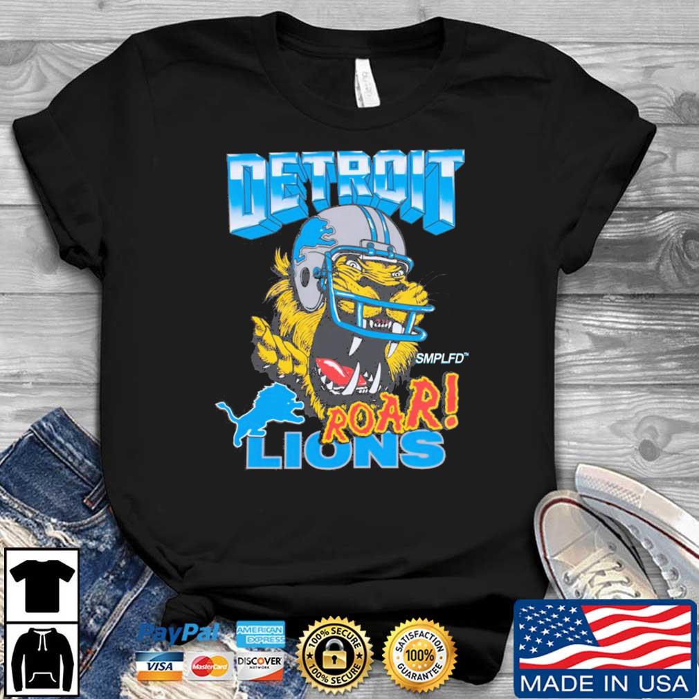 Detroit Lions Roar X Smplfd Shirt, Custom prints store