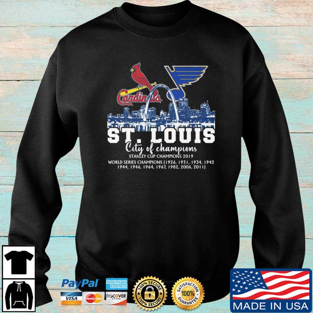 Official my DNA st louis city sc st louis cardinals st louis blues T-shirt,  hoodie, tank top, sweater and long sleeve t-shirt