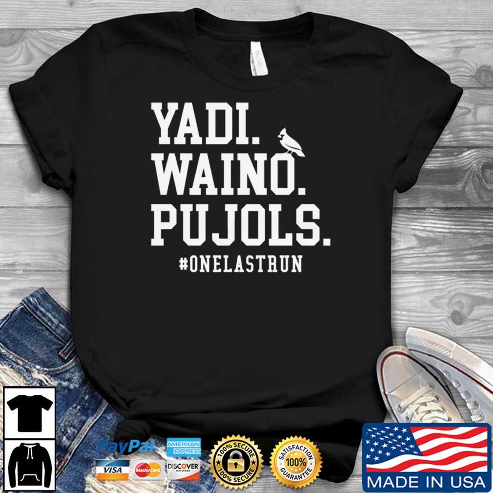 Yadi Waino Pujols #Onelastrun Baseball Kids Sweatshirt