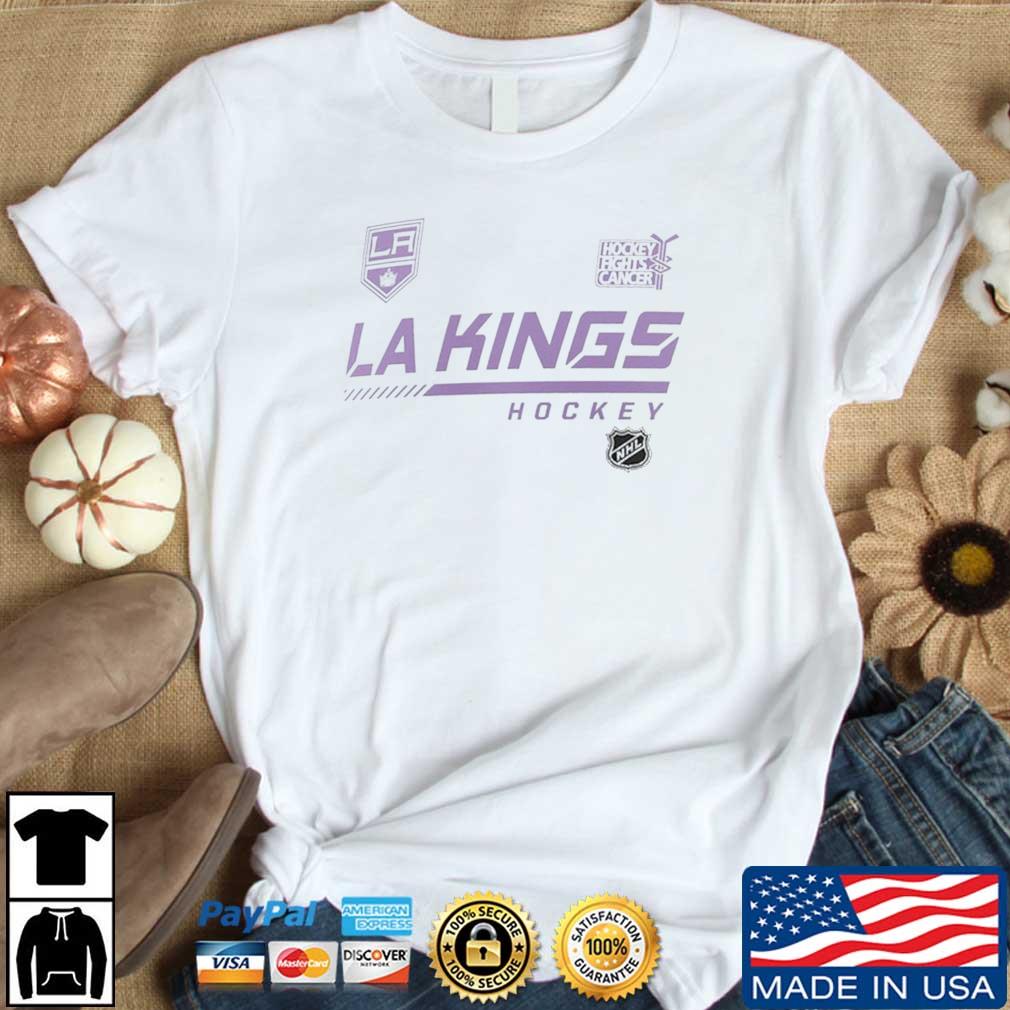 Los Angeles Kings Fanatics Branded NHL Hockey Fights Cancer Shirt -  Kingteeshop
