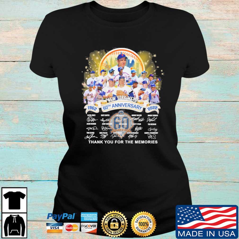 New york mets 60th anniversary 1962 2022 thank you for the