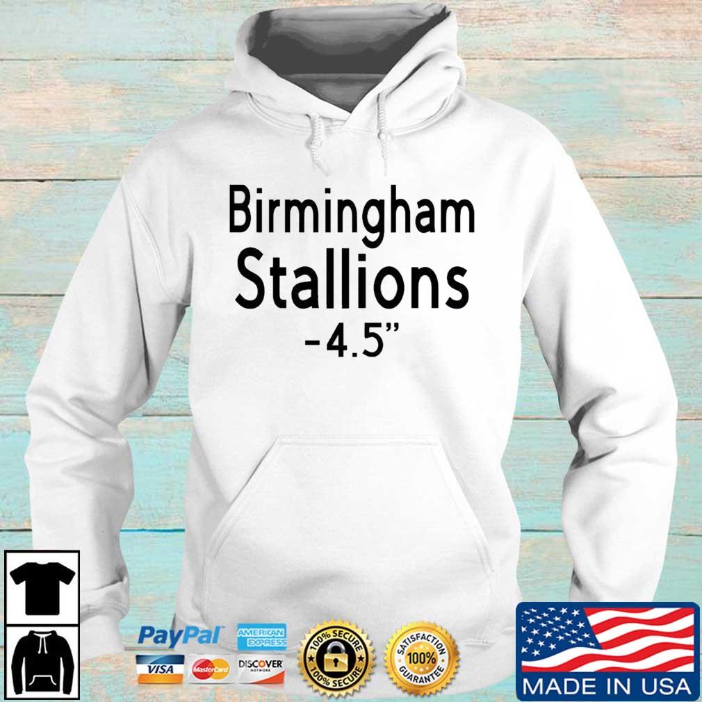 Birmingham Stallions 4.5 Inch Shirt Hoodie trang