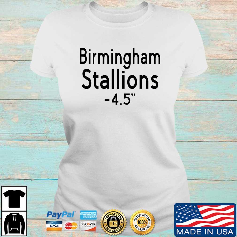 Birmingham Stallions 4.5 Inch Shirt Ladies trang