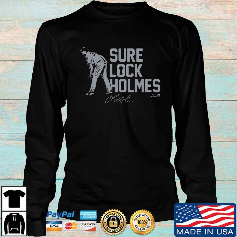 Clay Holmes Sure Lock Holmes T-Shirt - New York Yankees - Skullridding