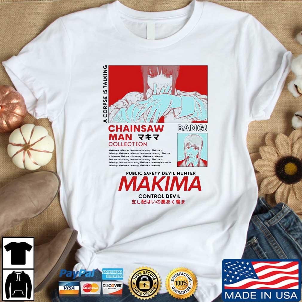 Makima Red Chainsaw Man Collection Shirt