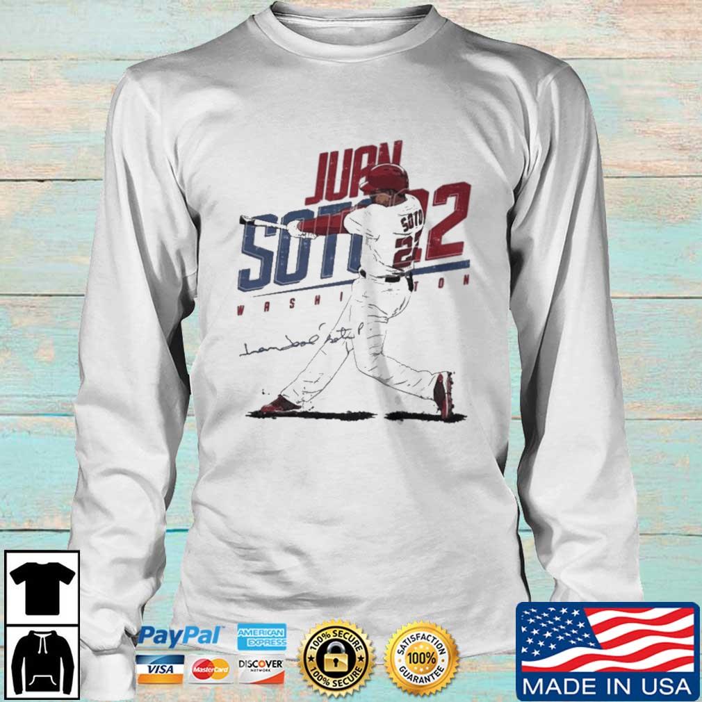 Proud Juan Soto For Washington Mens shirt, hoodie, sweater, long