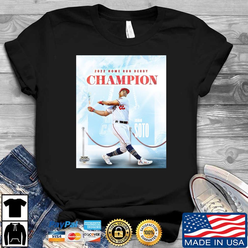 Home Run Derby 2022 Champions Juan Soto Washington Nationals shirt