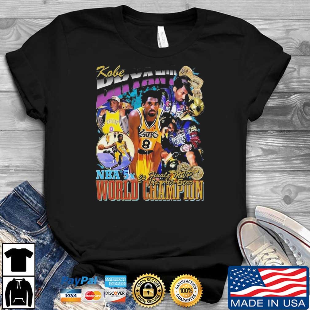 Vintage Kobe Bryant Lakers Tribute T-Shirt - Listentee