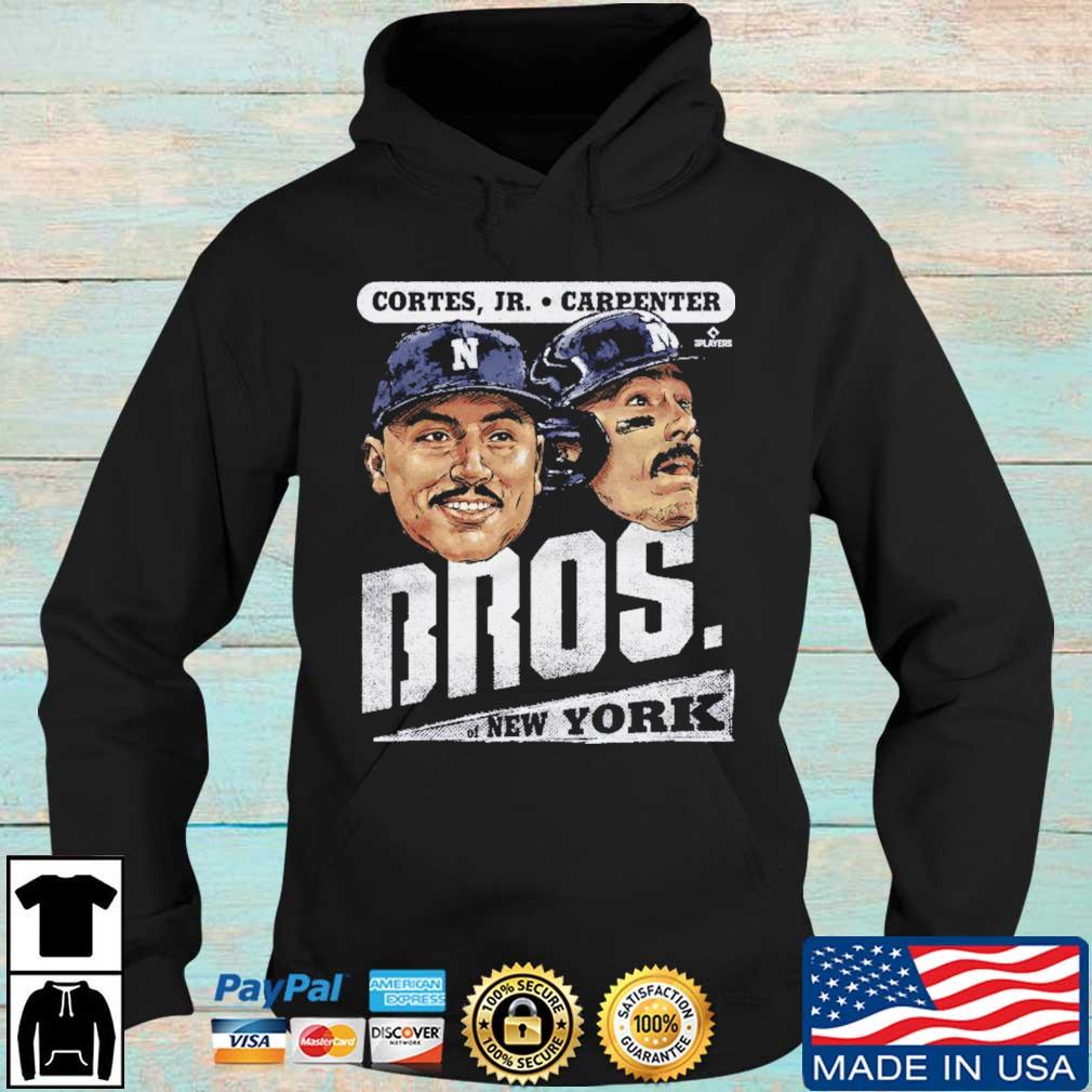 Nestor Cortes Jr. And Matt Carpenter Bros Of New York shirt, hoodie,  sweater, long sleeve and tank top