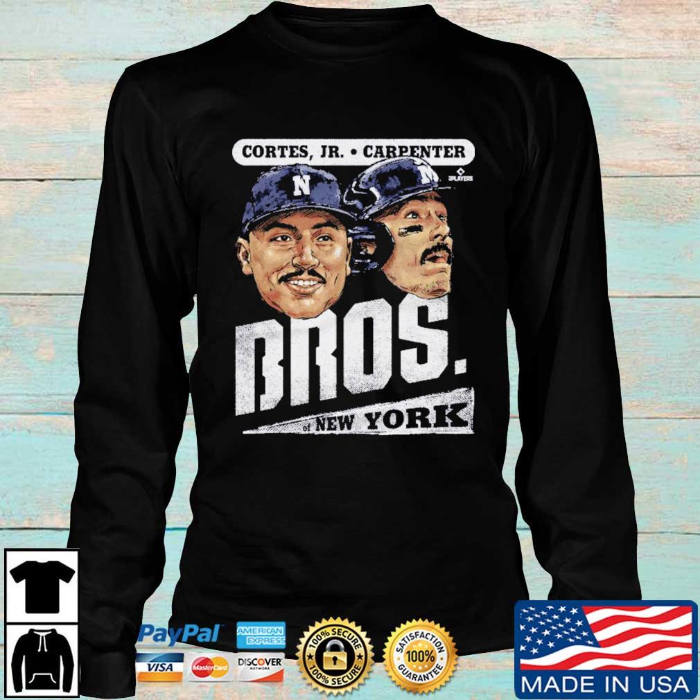 Nestor Cortes and Matt Carpenter - Super ‘Stache Bros T-Shirt - New York  Yankees