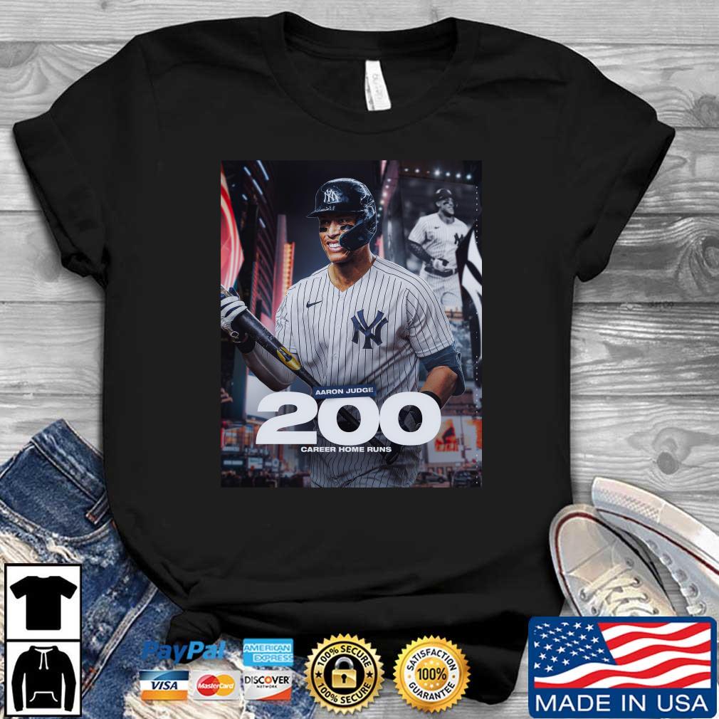 Aaron Judge 200 Career Home Runs New York Yankees shirt, hoodie, sweater,  long sleeve and tank top