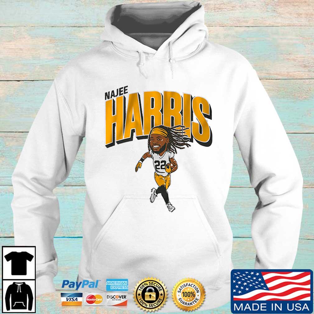 Pittsburgh Steelers Najee Harris Caricature Shirt Hoodie trang