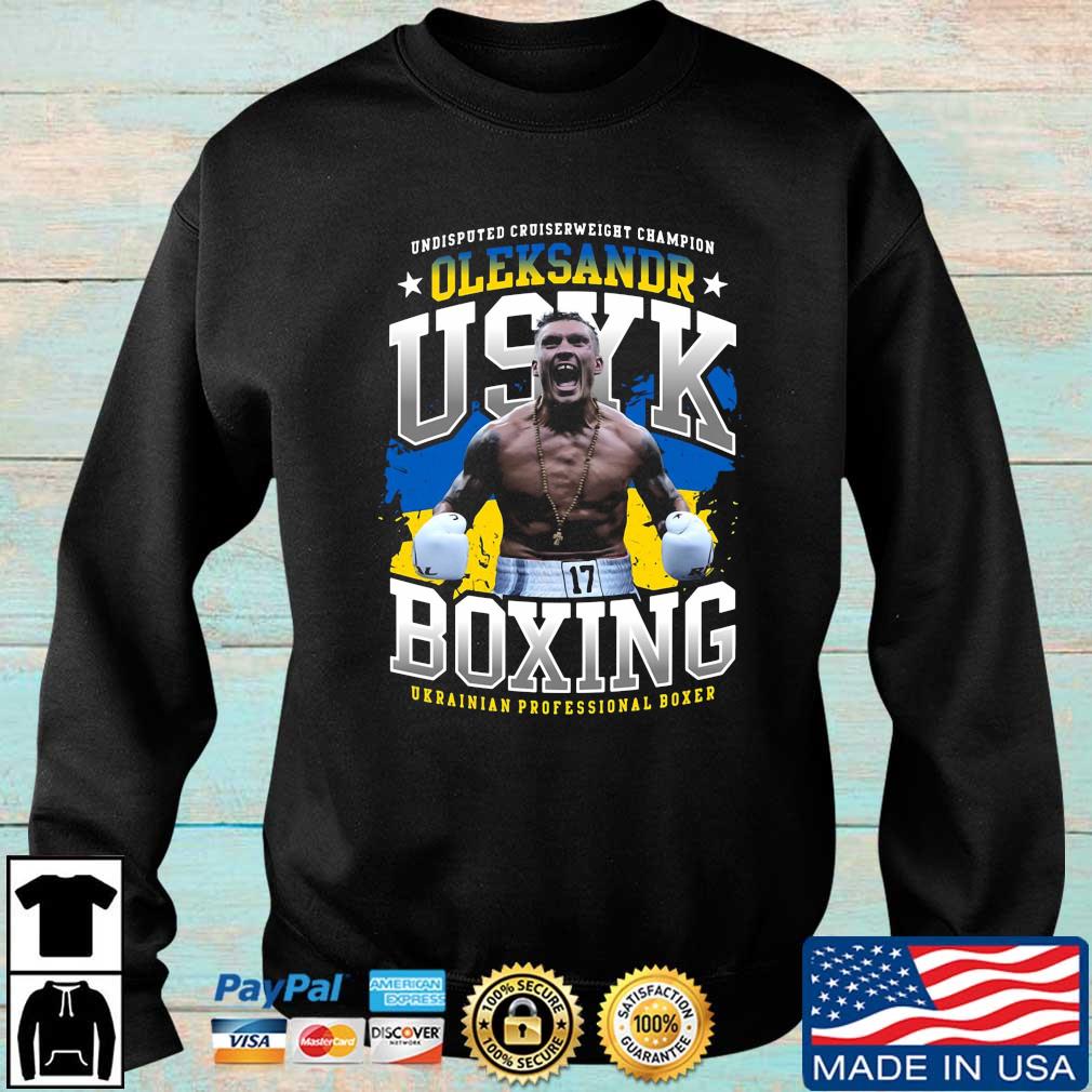 Øde appel Inspektion Undisputed Cruiserweight Champion Oleksandr USYK Boxing Ukrainian  Professional Boxer Jab Ole Shirt, hoodie, sweater, long sleeve and tank top