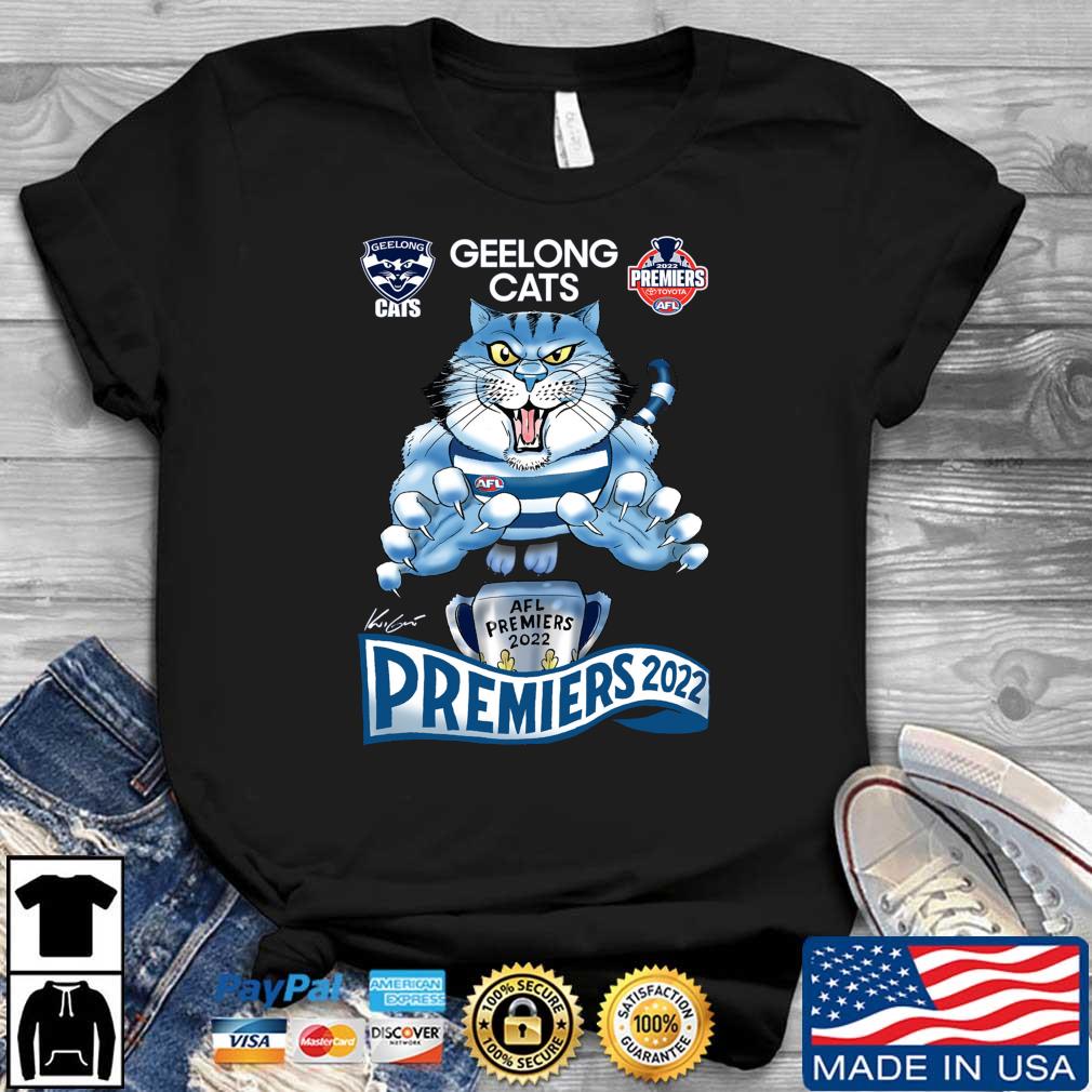 Geelong Cats 2022 Toyota AFL Premiers shirt