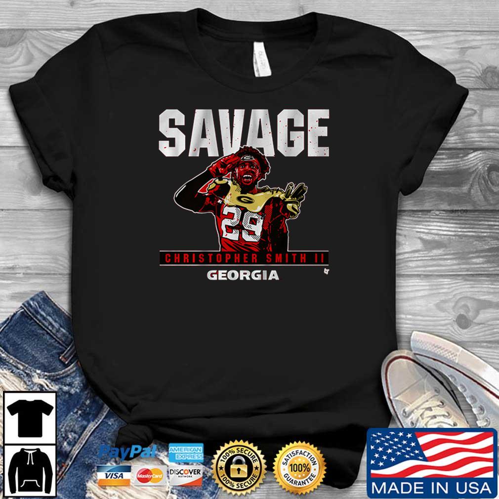 Georgia Bulldogs Christopher Smith II Savage Shirt