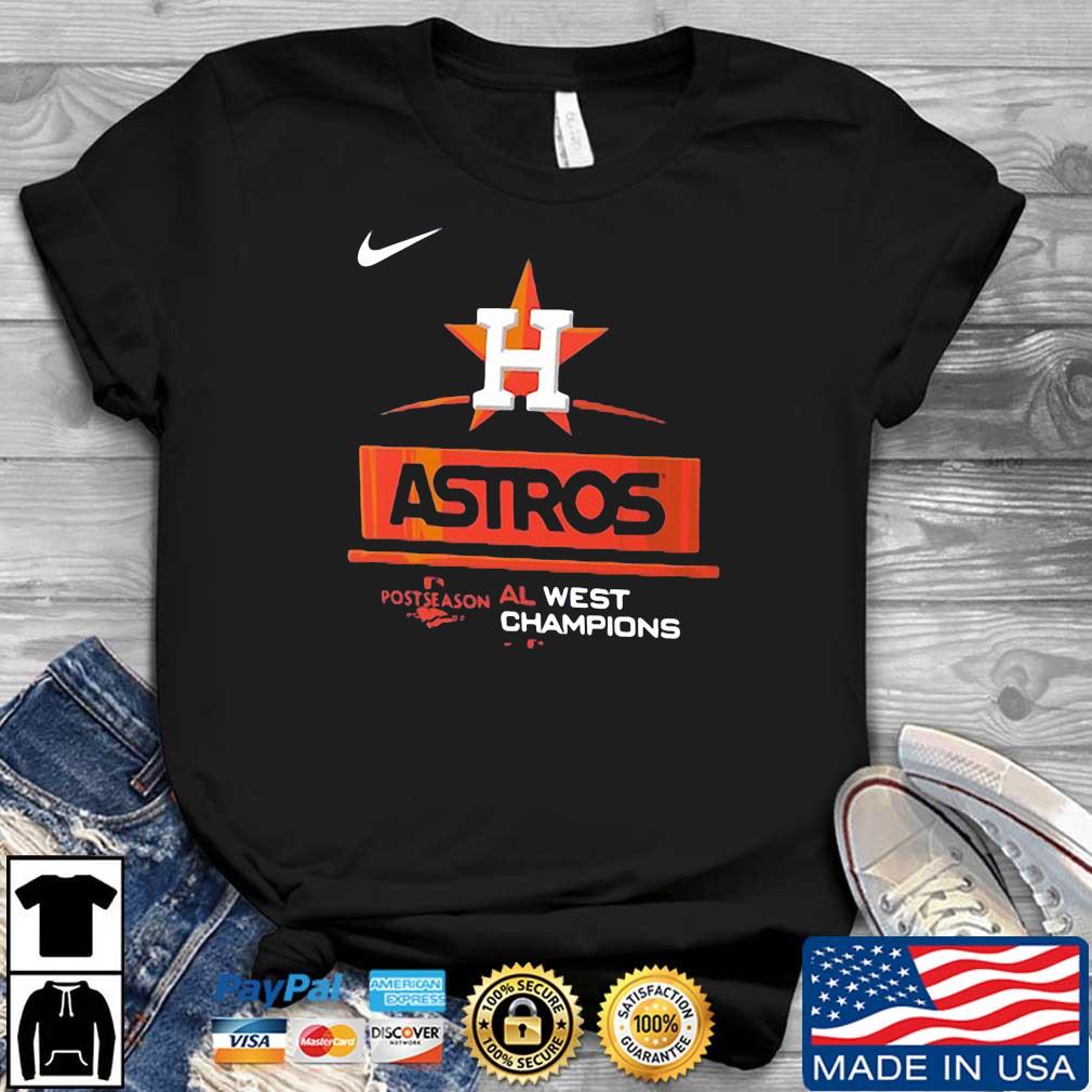 Official houston Astros Nike AL West Division Champions NEWS T-Shirt,  hoodie, tank top, sweater and long sleeve t-shirt