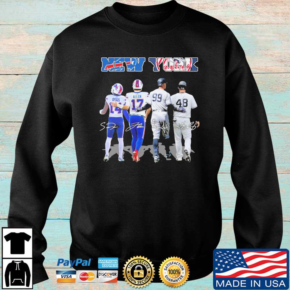 New York Stefon Diggs Josh Allen and Anthony Rizzo Aaron Judge