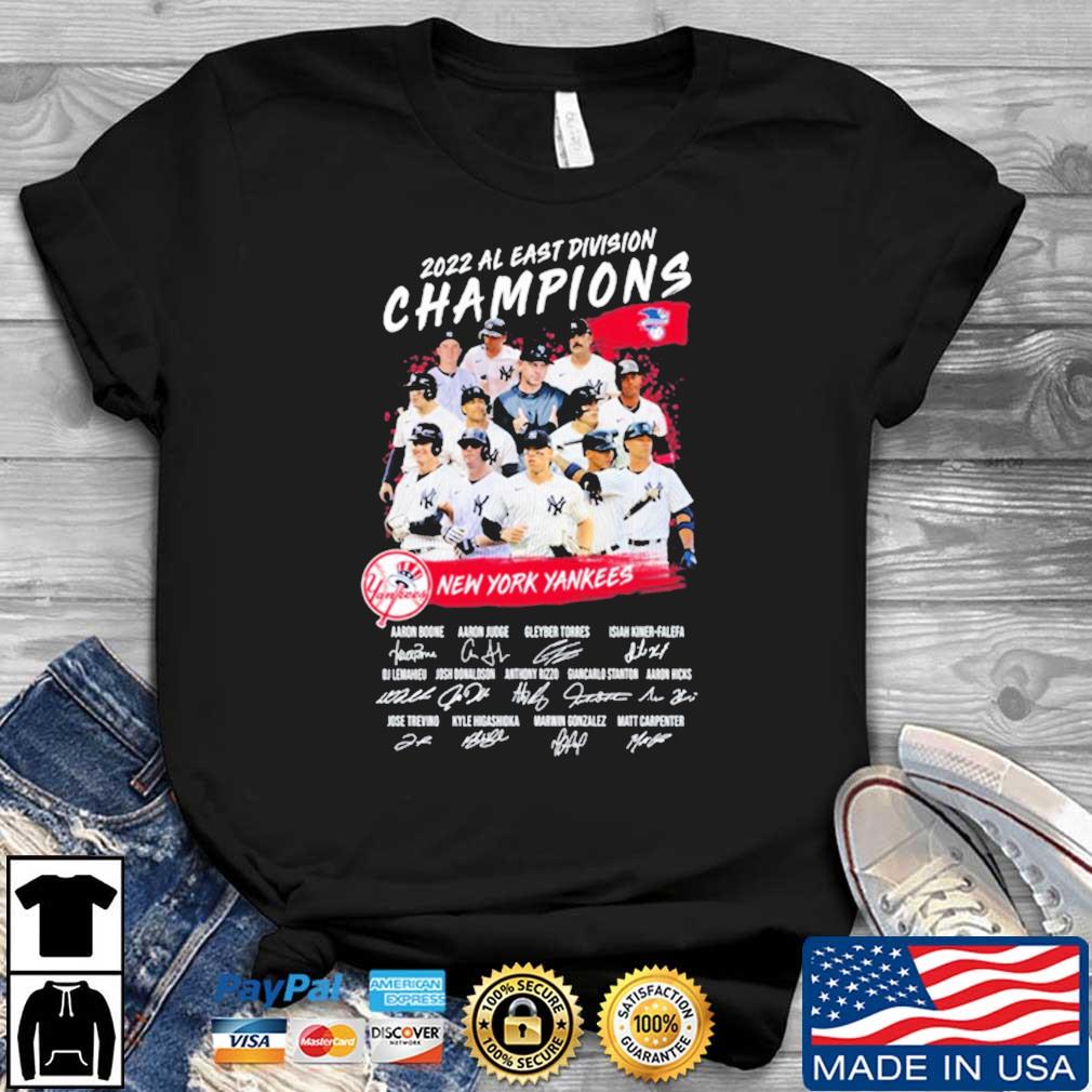 Official New York Yankees 2022 AL East Division Champions