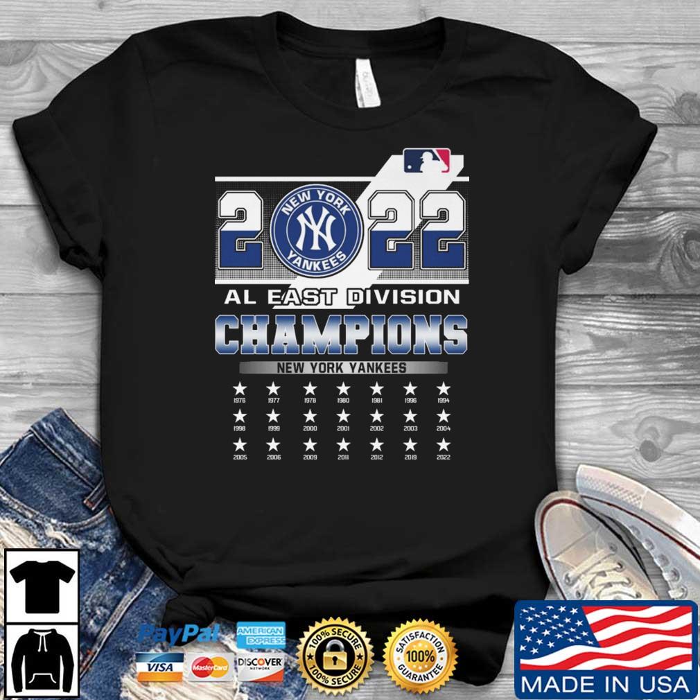 New York Yankees the east is ours 2022 AL East Division Champions shirt,  hoodie, sweater, long sleeve and tank top