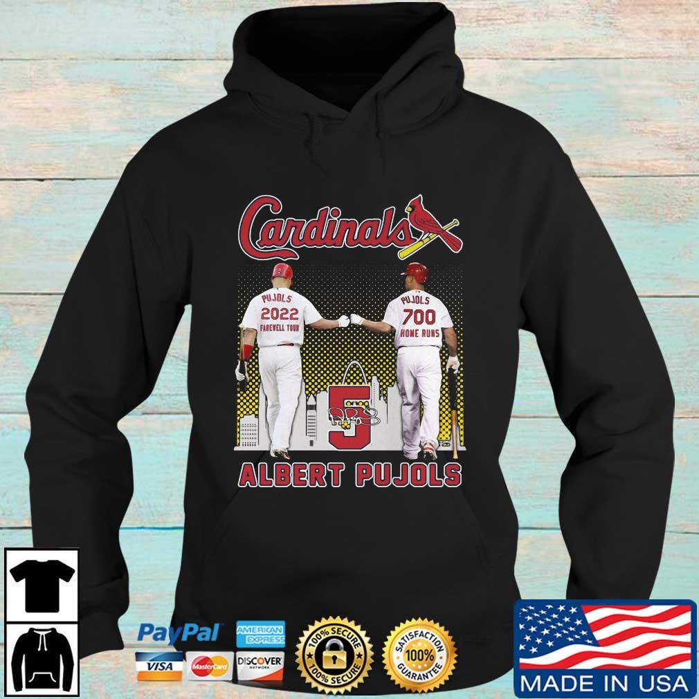 Official St Louis Cardinals Albert Pujols 2022 Farewell Tour and 700th Home  Runs signature shirt, hoodie, sweater, long sleeve and tank top