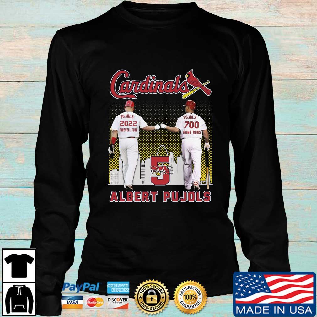 St Louis Cardinals Albert Pujols 2022 Farewell Tour 700 Home Runs Signature  Shirt, hoodie, sweater, long sleeve and tank top