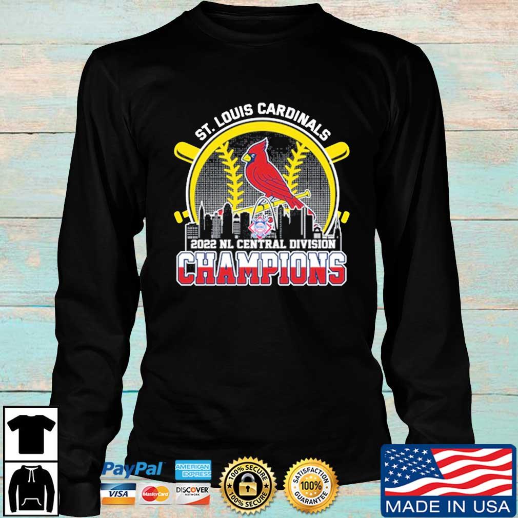 St. Louis Cardinals Skyline 2022 NL Central Division Champions shirt,  hoodie, sweater, long sleeve and tank top