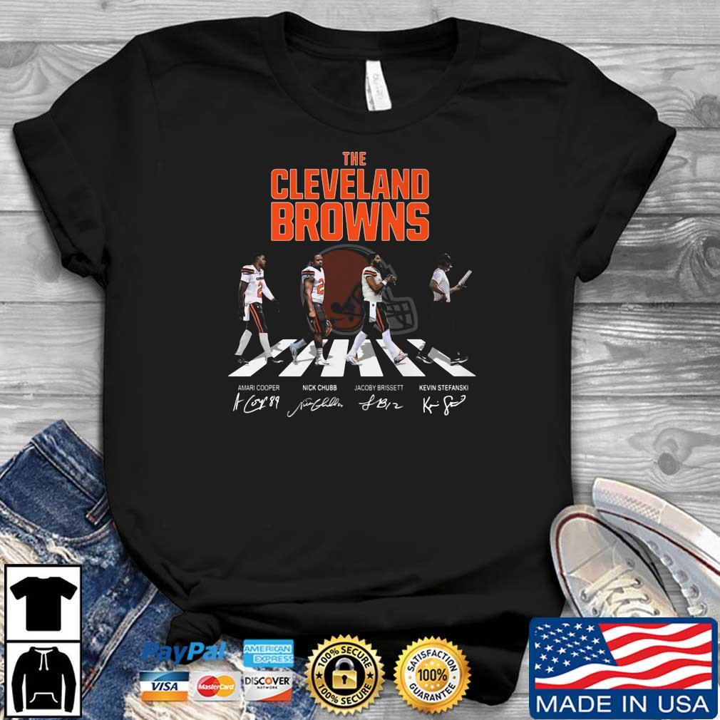 The Cleveland Browns Abbey Road Signatures 2022 Shirt