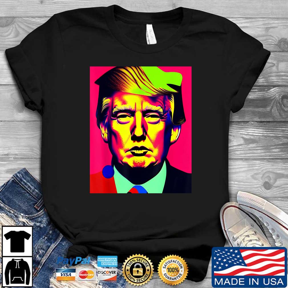 Trump 2024 Confident Portrait Artificial Intelligence Art T-Shirt