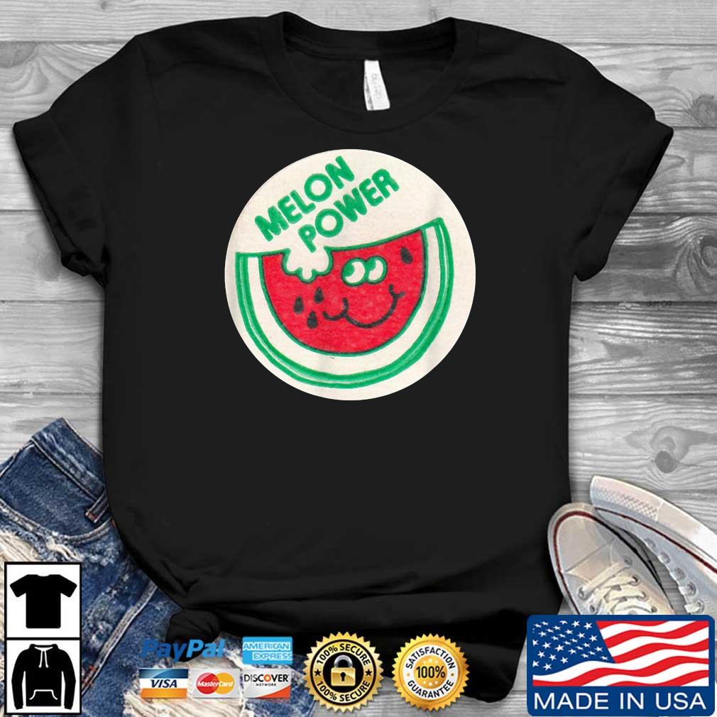 Vintage Scratch and Sniff Sticker Watermelon Melon Power Shirt