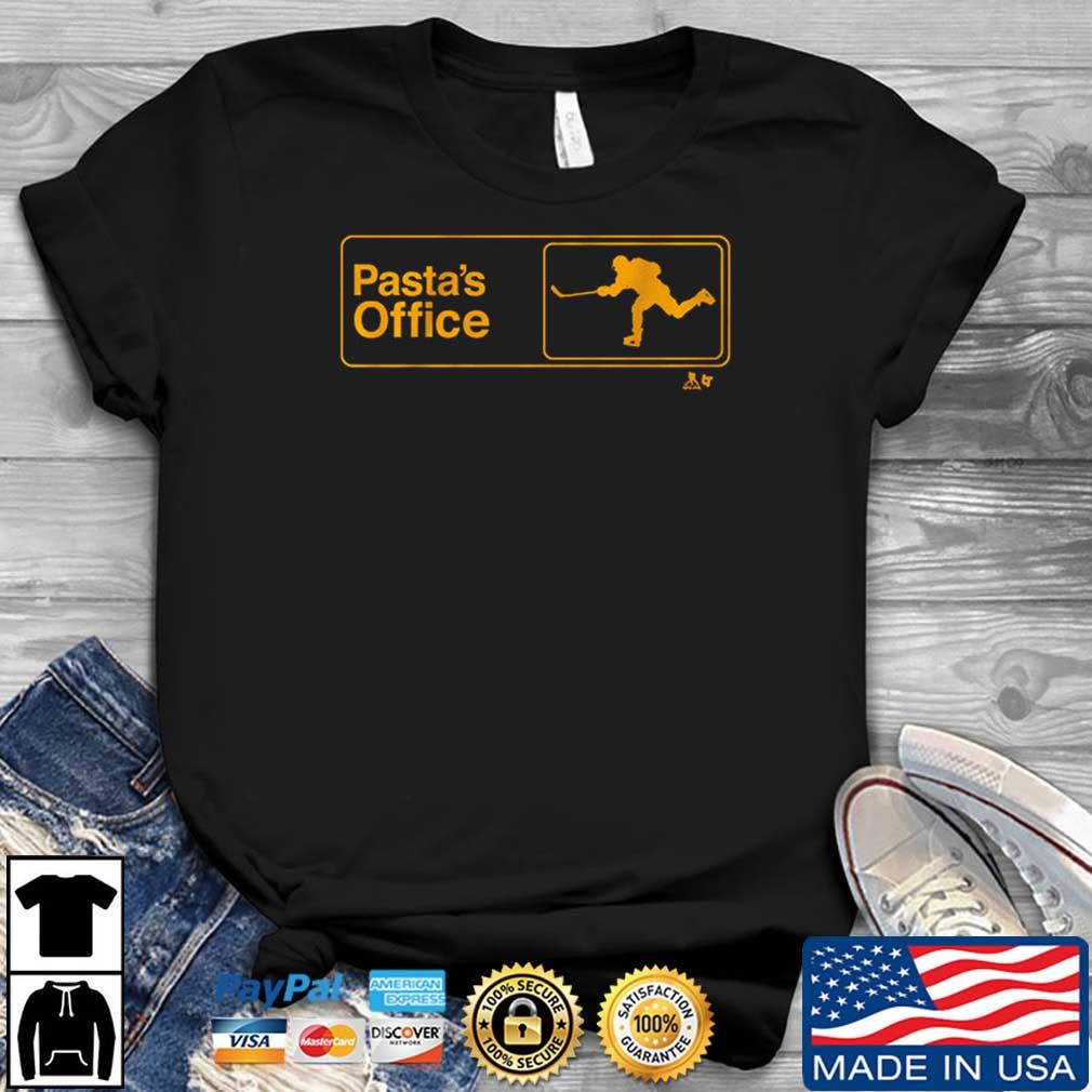 Boston Bruins David Pastrnak Pasta's Office Shirt
