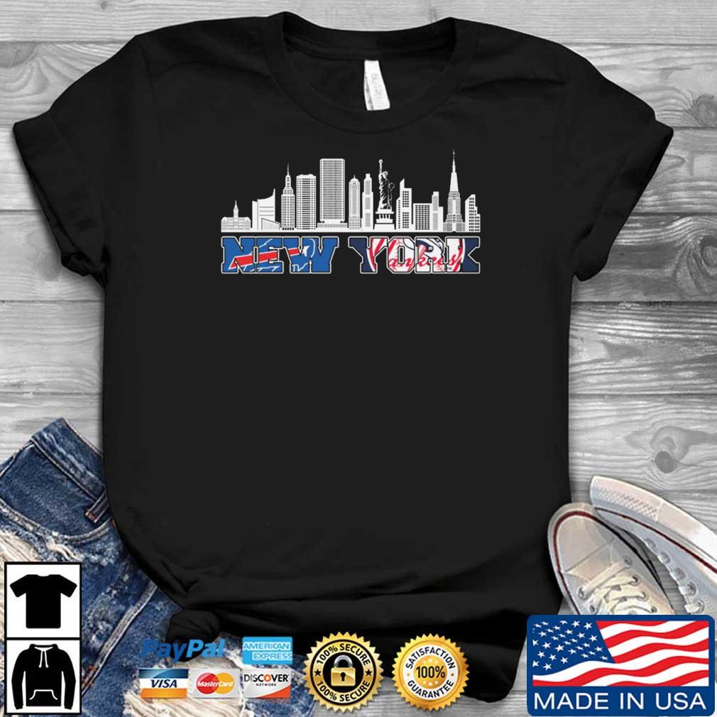 Buffalo Bills And New York Yankees Skyline shirt
