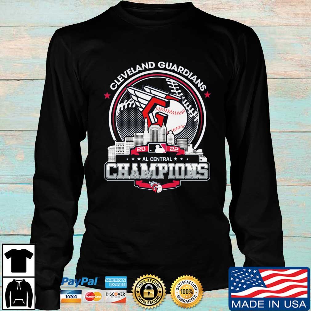 Official cleveland guardians 2022 al central division champions shirt,  hoodie, sweater, long sleeve and tank top